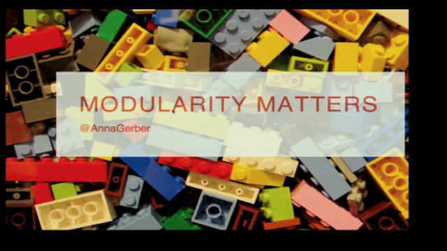 Thumbnail for Modularity Matters