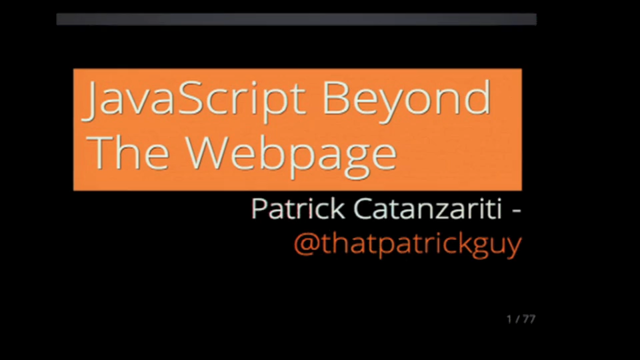 Thumbnail for Javascript Beyond the Web Page