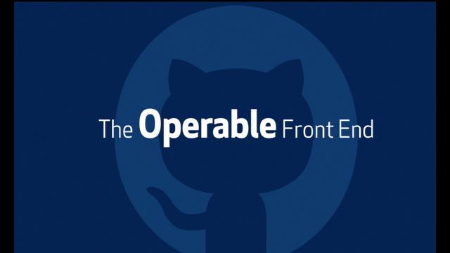 Thumbnail for The Operable Front End