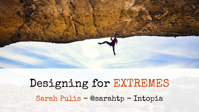 Thumbnail for Designing for extremes