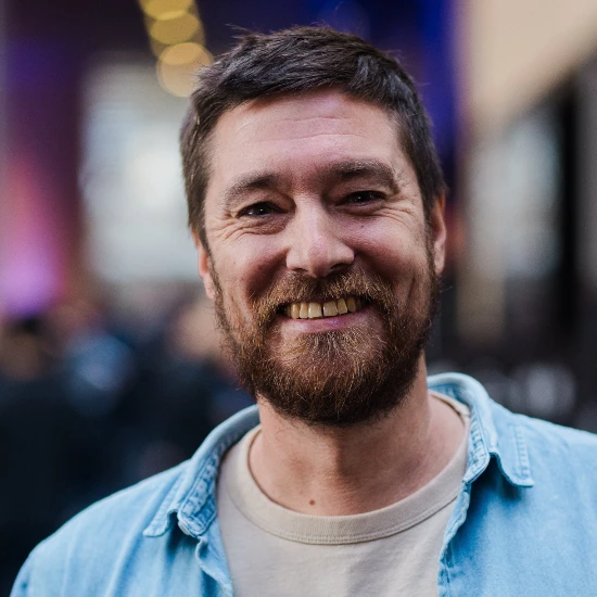 Portrait of Tim Hardaker