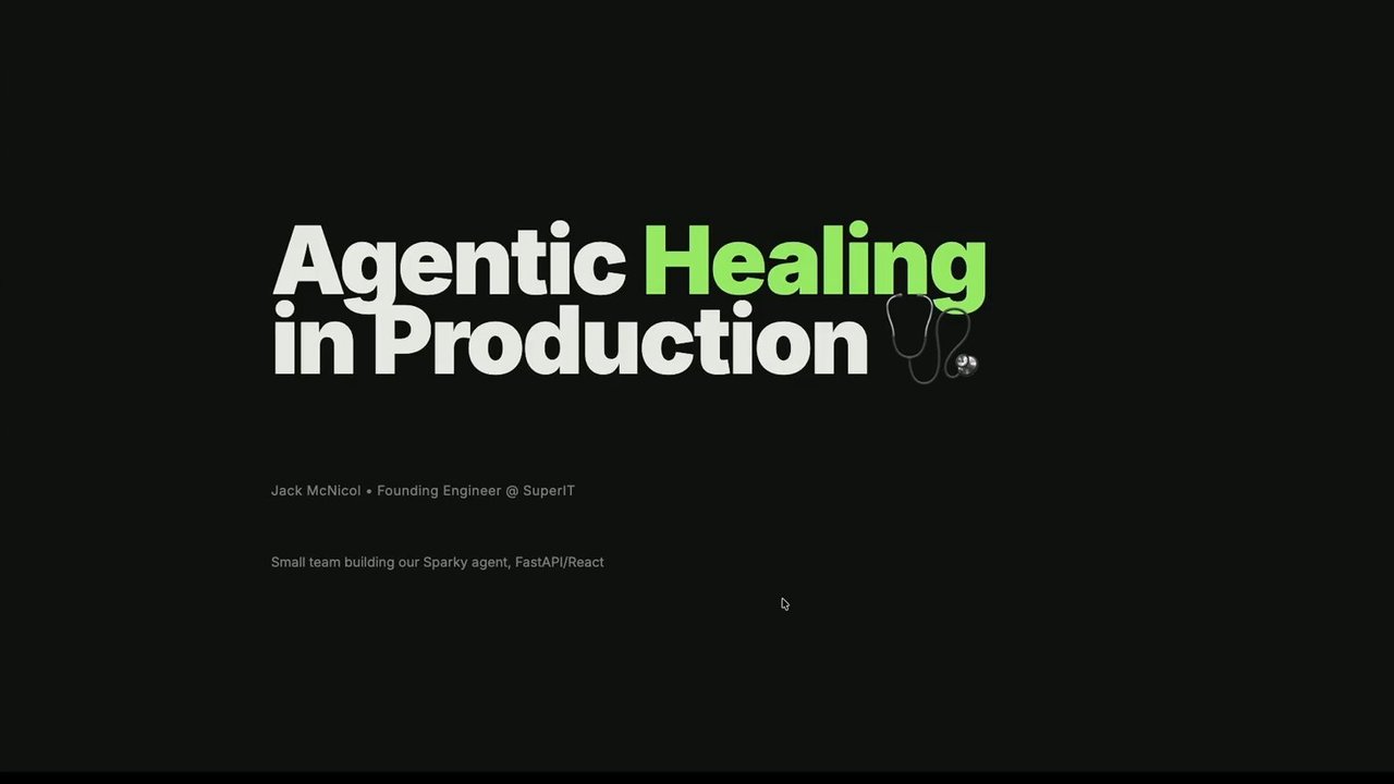 Thumbnail for Agentic Self-Healing in Production