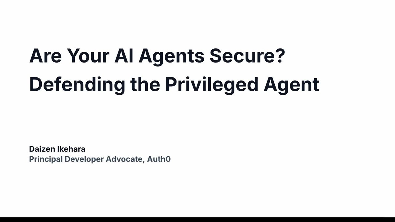 Thumbnail for Are Your AI Agents Secure? Defending the Privileged Agent