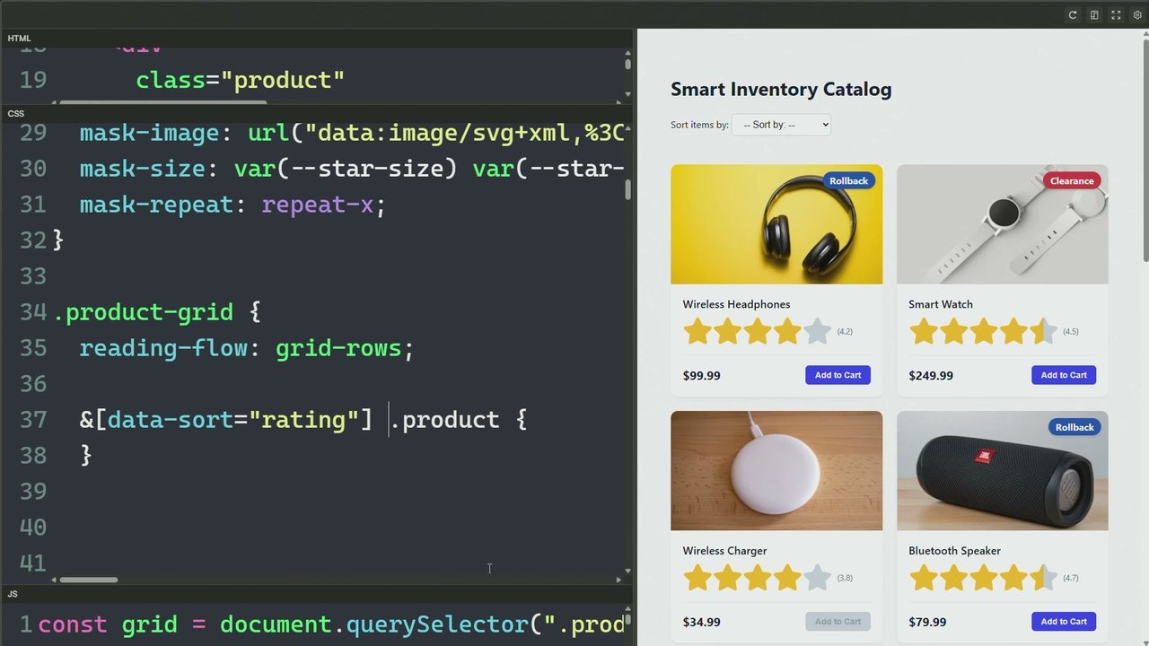 Thumbnail for CSS is eating JavaScript