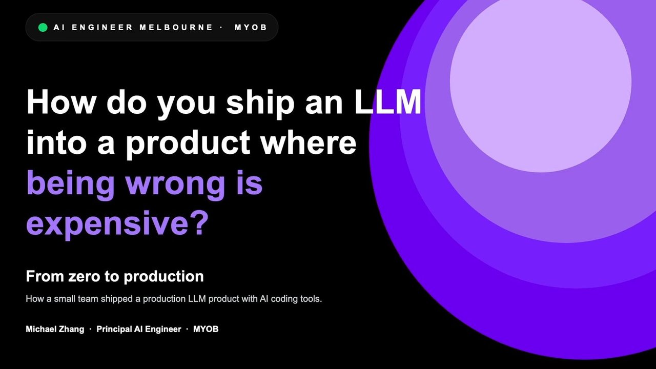 Thumbnail for From Zero to Production: How 15 Engineers Shipped a Production LLM Product with AI Coding Tools