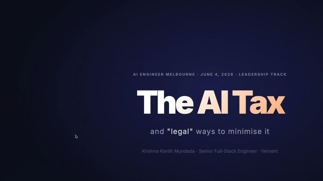 Thumbnail for The AI Tax and “legal” ways to minimise it