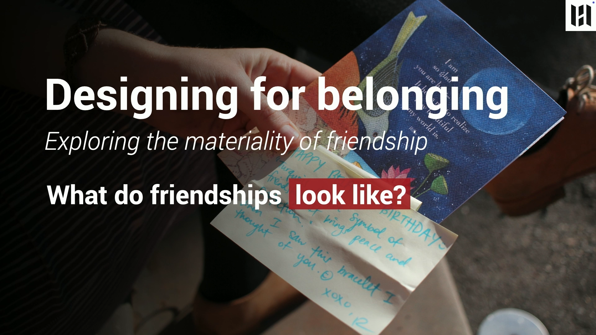 Thumbnail for Designing for belonging: finding and keeping close people in the modern world