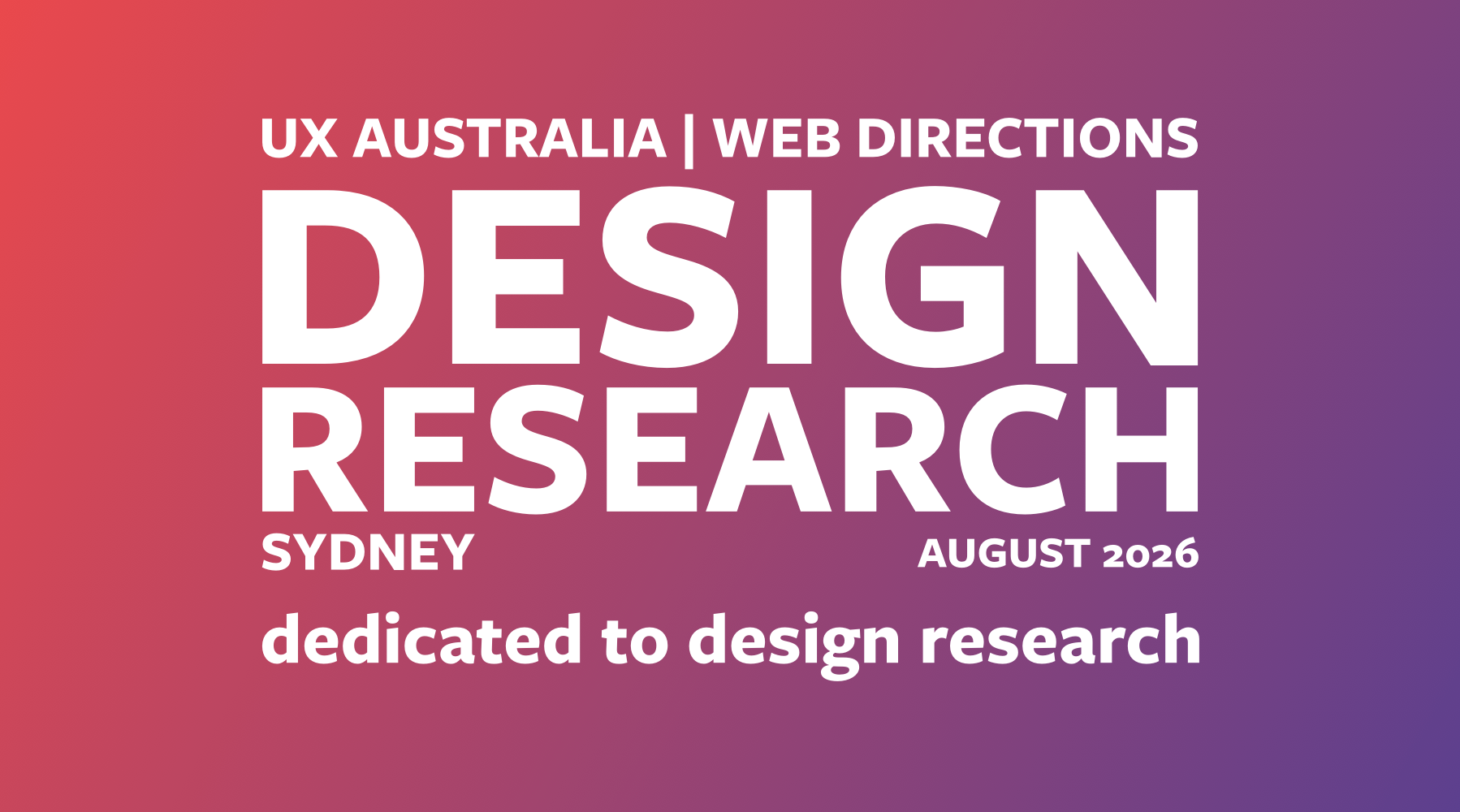 Artwork for Design Research 2026