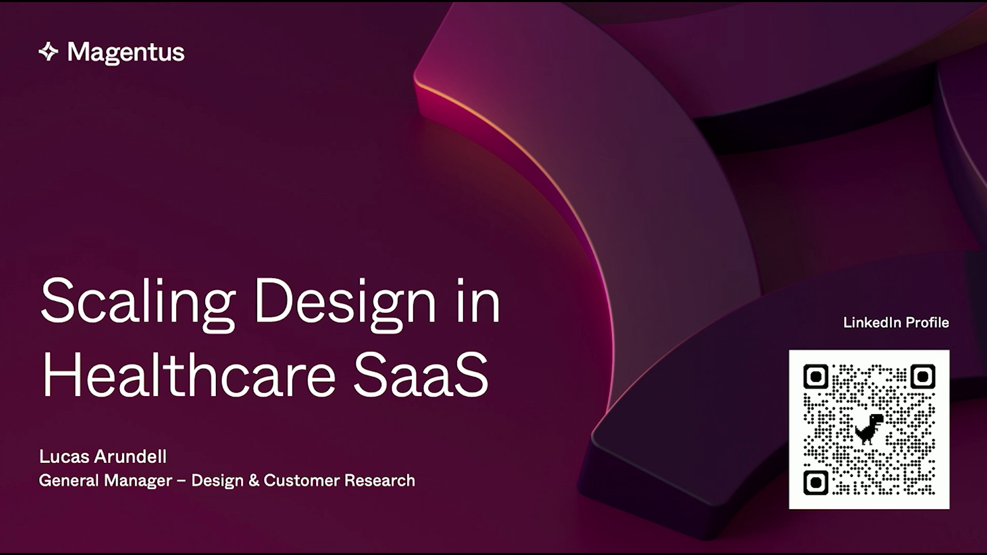 Thumbnail for Scaling Design in Healthcare SaaS: Dealing with the past, Building for the Future