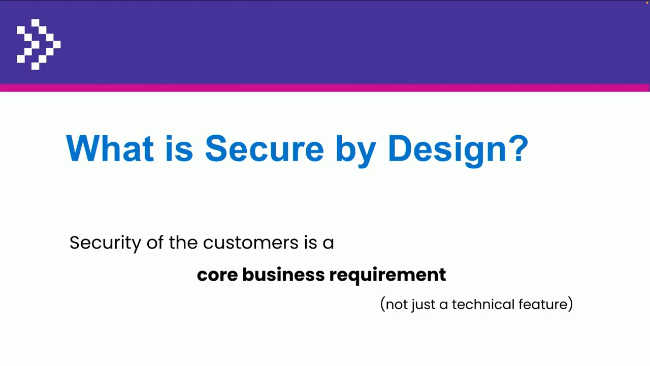 Thumbnail for Secure by Design: Integrating Security into Development