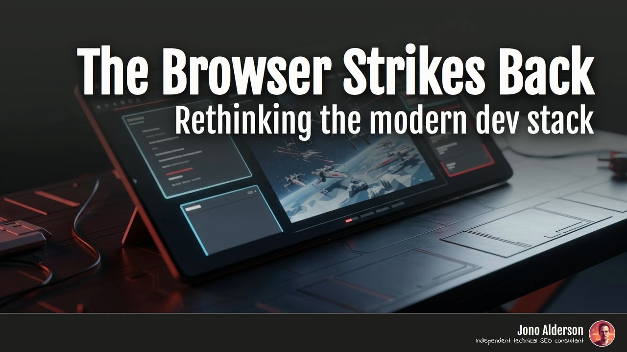 Thumbnail for The Browser Strikes Back: Rethinking the Modern Dev Stack