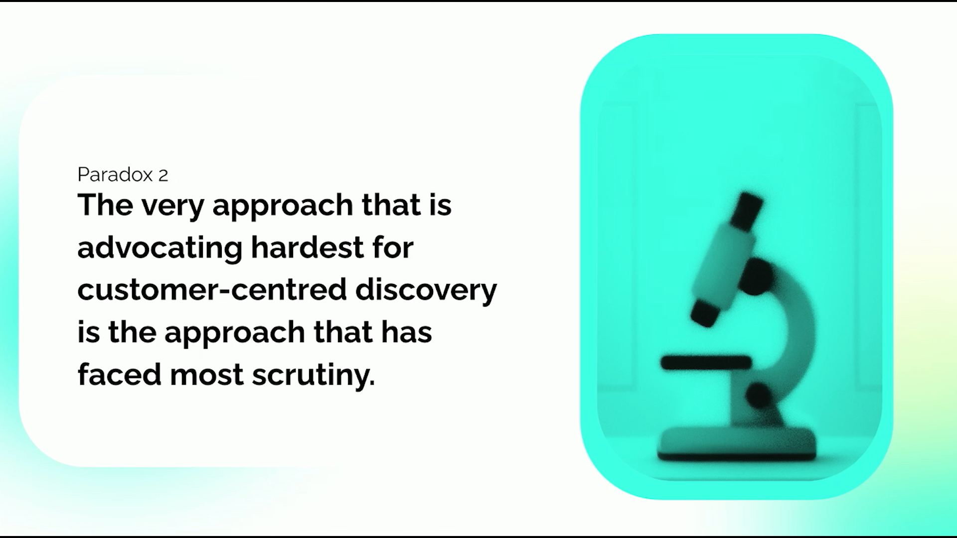 Thumbnail for The Continuous Discovery paradox: rigour vs. agility