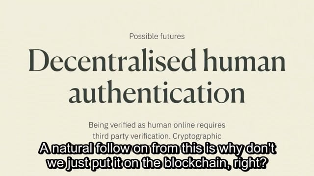 Thumbnail for Blockchain and On-Chain Authenticity